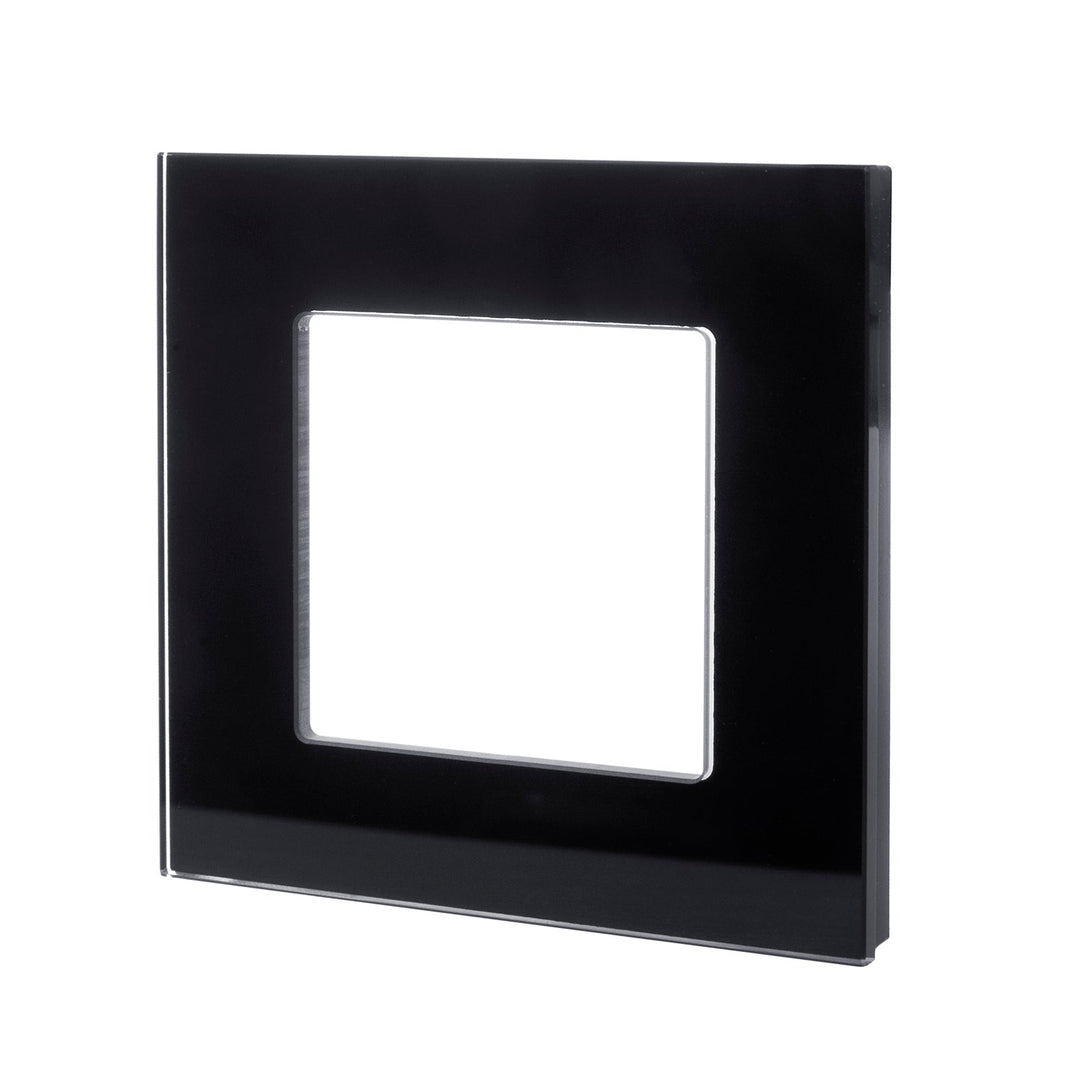 Maclean glasramme, enkelt, sort, 86x86 mm, MCE730B