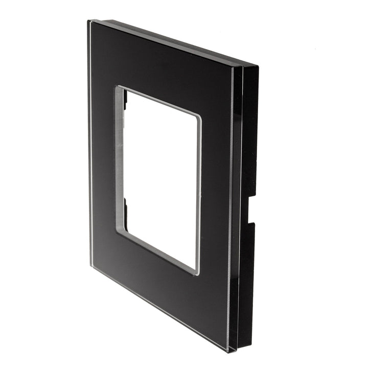 Maclean glasramme, enkelt, sort, 86x86 mm, MCE730B