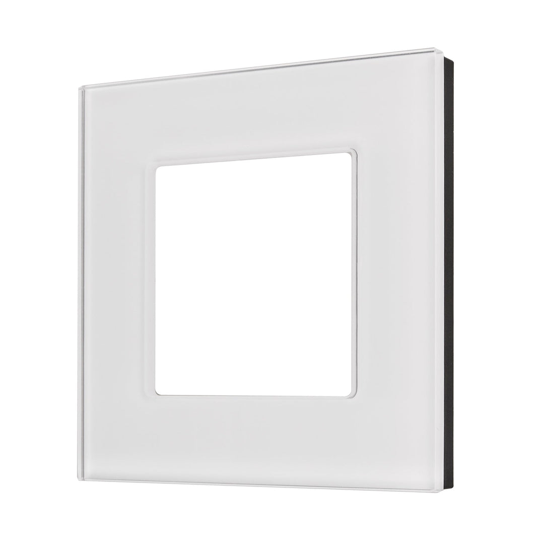 Maclean glasramme, enkelt, hvid, 86x86 mm, MCE730W
