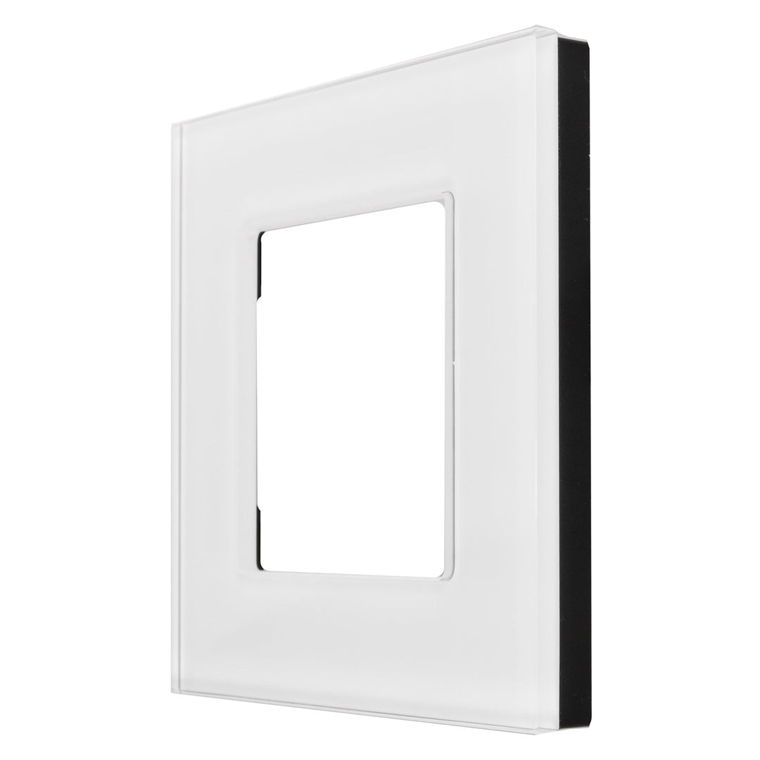 Maclean glasramme, enkelt, hvid, 86x86 mm, MCE730W