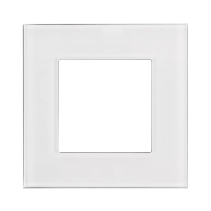 Maclean glasramme, enkelt, hvid, 86x86 mm, MCE730W