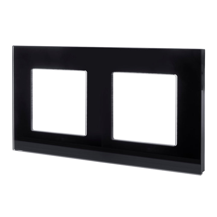 Maclean glasramme, dobbelt, sort, 157x86 mm, MCE729B