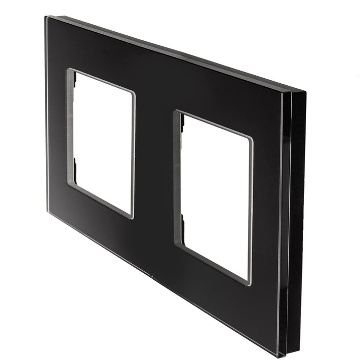 Maclean glasramme, dobbelt, sort, 157x86 mm, MCE729B