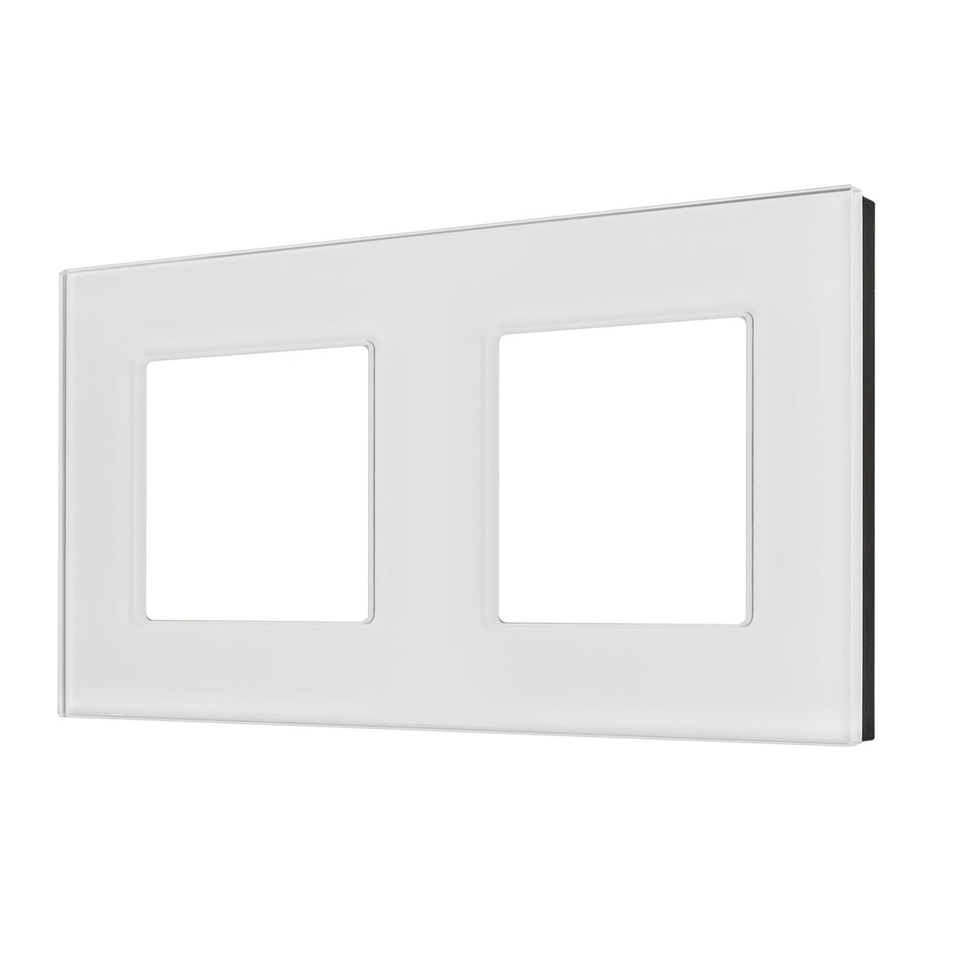 Maclean glasramme, dobbelt, hvid, 157x86 mm, MCE729W