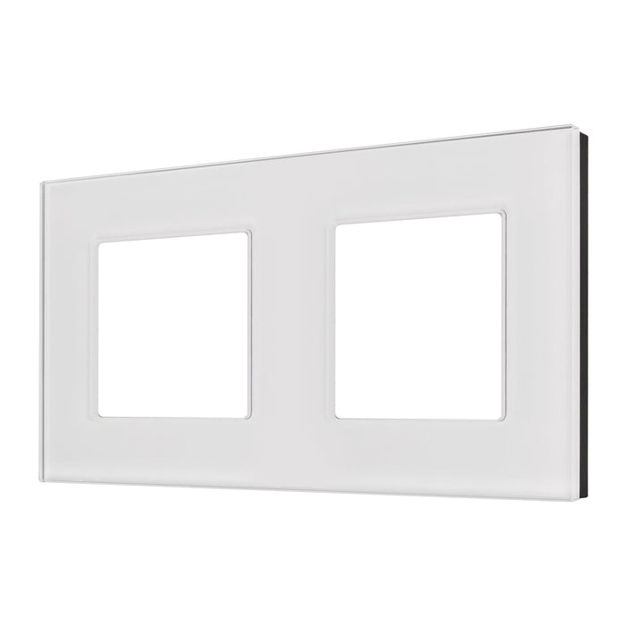 Maclean glasramme, dobbelt, hvid, 157x86 mm, MCE729W
