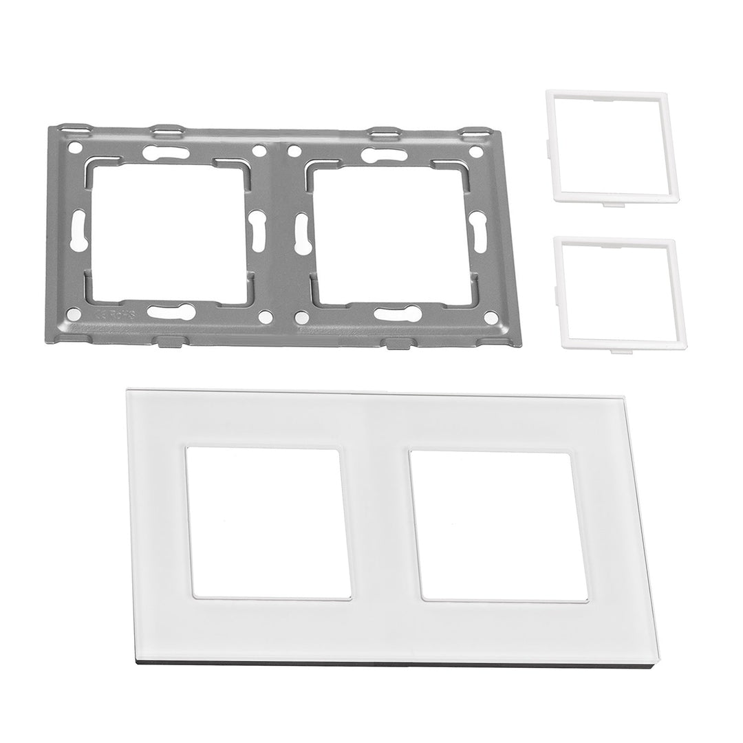 Maclean glasramme, dobbelt, hvid, 157x86 mm, MCE729W