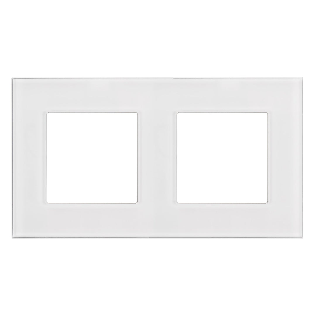 Maclean glasramme, dobbelt, hvid, 157x86 mm, MCE729W