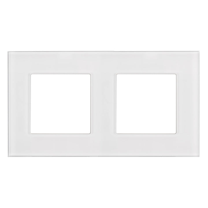Maclean glasramme, dobbelt, hvid, 157x86 mm, MCE729W