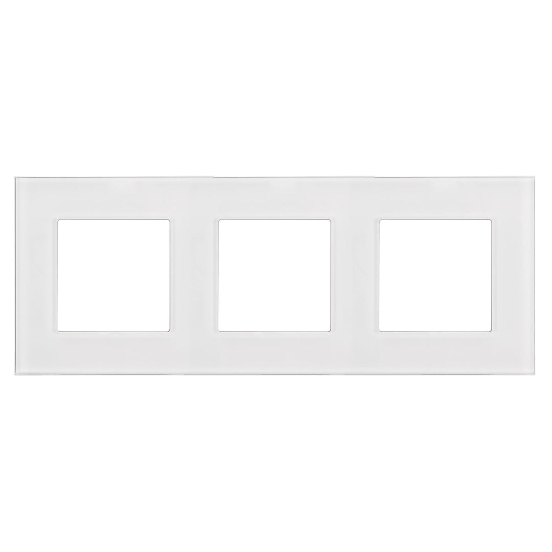 Maclean glasramme, tredobbelt, hvid, 228x86 mm, MCE731W