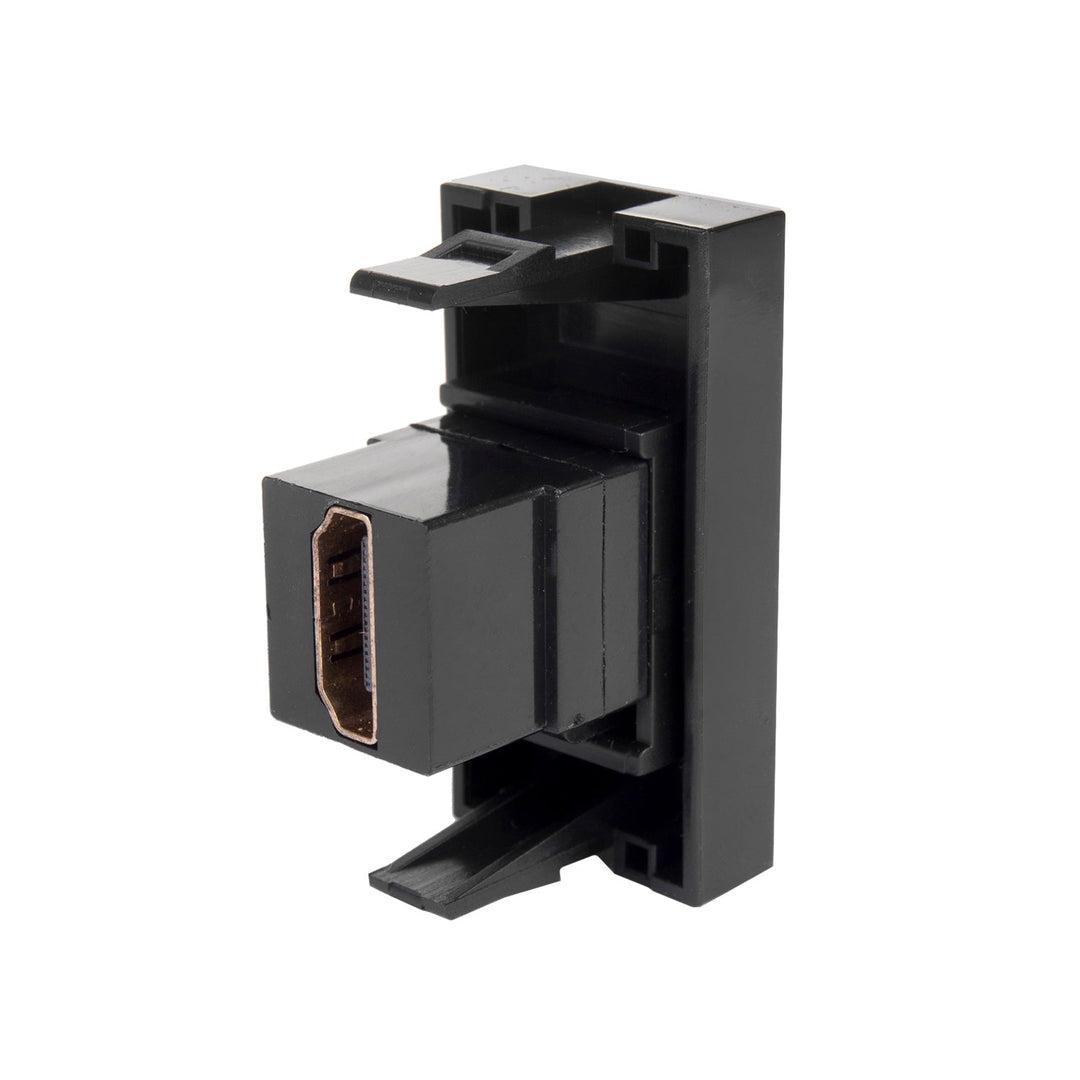 Maclean HDMI-vægstik, enkelt, sort, MCE720B