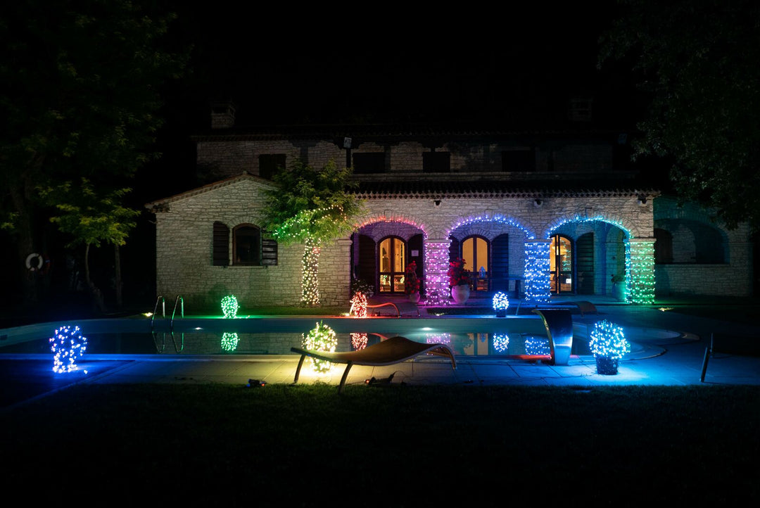 Twinkly Strings 600LED RGB 48m smart juletræslys
