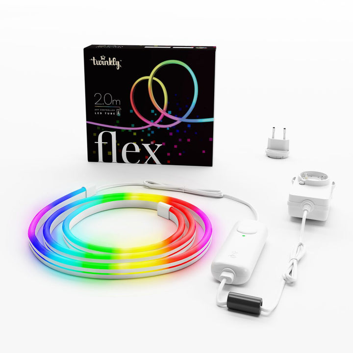 Elastisk smart Twinkly Flex RGB-slange 2 m – 2. generation