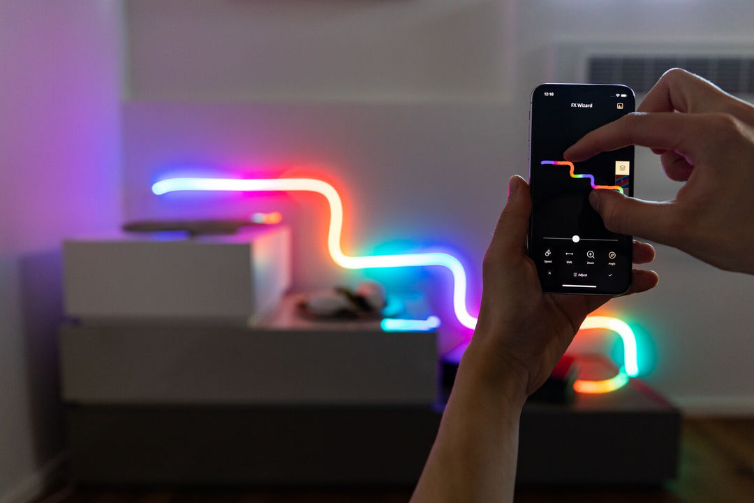Elastisk smart Twinkly Flex RGB-slange 2 m – 2. generation