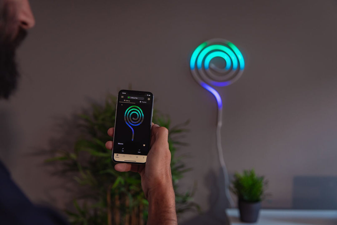 Elastisk smart Twinkly Flex RGB-slange 2 m – 2. generation