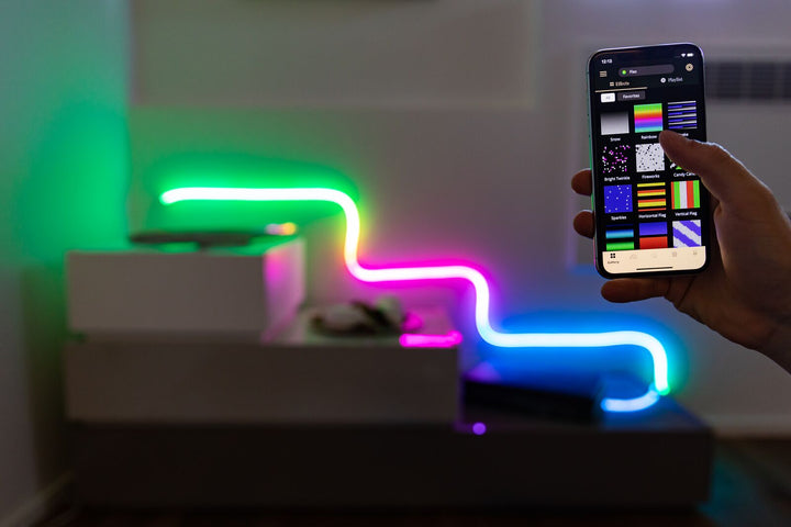 Elastisk smart Twinkly Flex RGB-slange 2 m – 2. generation