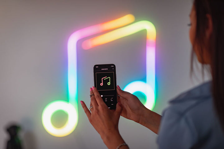 Elastisk smart Twinkly Flex RGB-slange 2 m – 2. generation