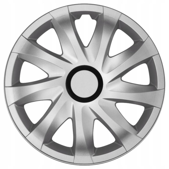 16'' NRM KANDO SILVER hjulkapsler, 4 stk., sølvfarvede