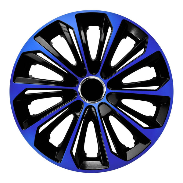 Hjulkapsel 16'' NRM EXTRA STRONG BLUE BLACK blå-sort 4 stk.
