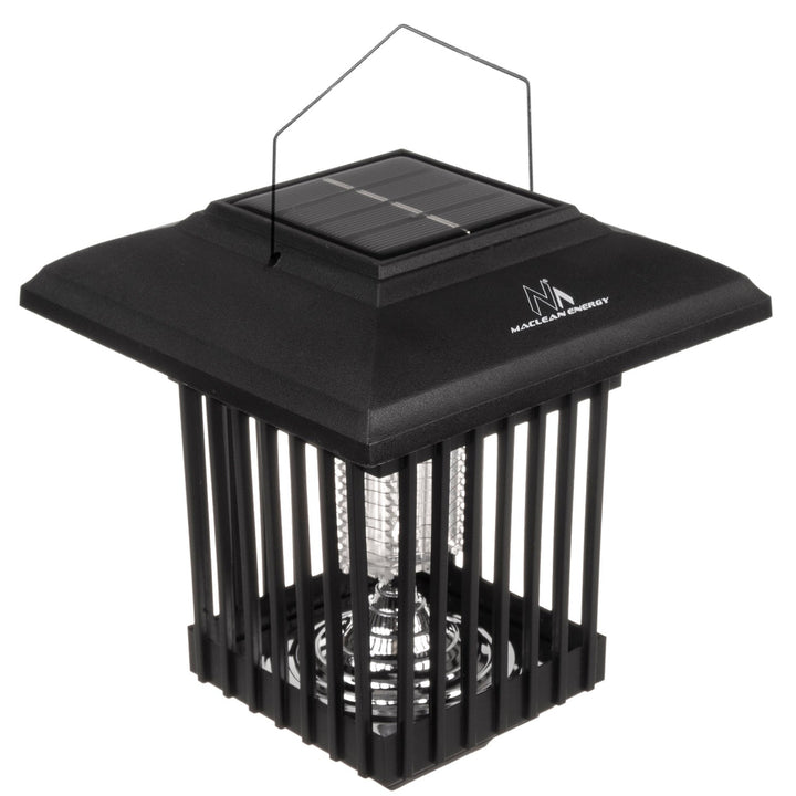 Maclean LED-insektlampe, IP44, LED/UV, batteri 2*AA Ni-MH 200 mAh, solcelle 2V DC MCE448