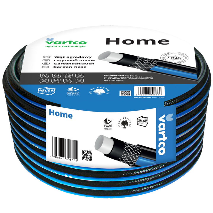 Vartco Home fleksibel haveslange 1/2" 30 m 4-lags
