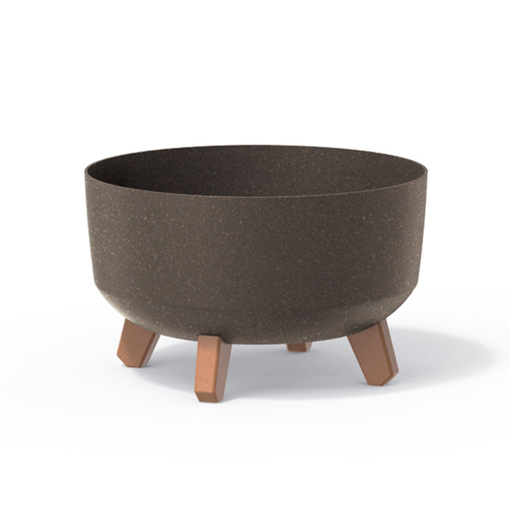 Gracia Low ECO Wood DGRL300LW-4625W blomsterpotte – farve: kaffe ECO