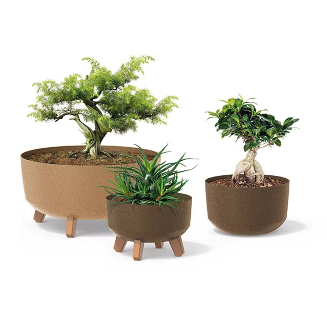 Gracia ECO Wood DGRL400W-4665W blomsterpotte – naturfarve ECO