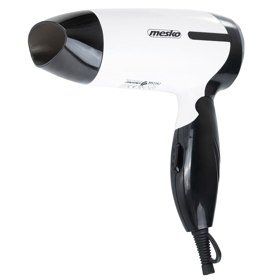 Mesko MS 2262 Rejsetørretumbler med foldbart håndtag 1000 W