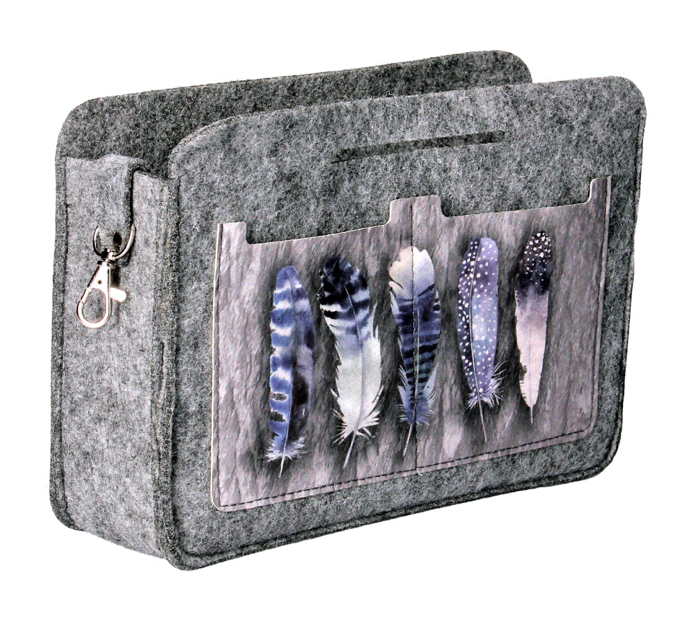 Filcowa torba organisator Toiletry Bag med lynlås Kosmetikpose til makeup-organizer Fly Away