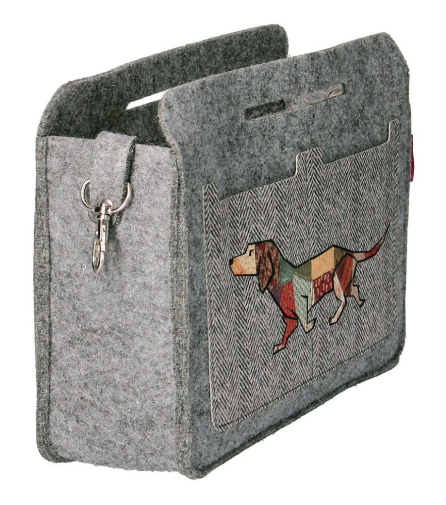 Filcowa torba organisator Toiletry Bag med lynlås Kosmetikpose til Make-Up Organiser Joker