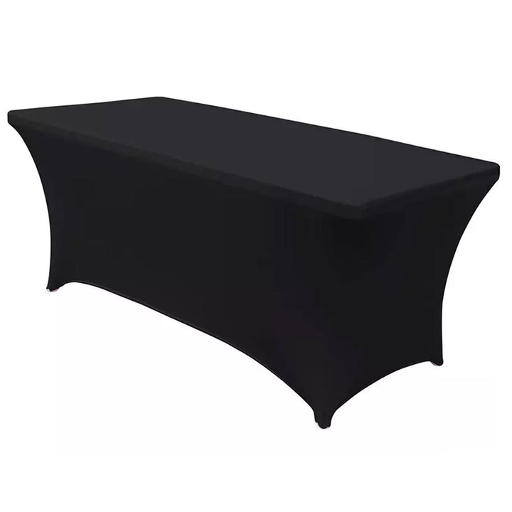 Elastisk borddug til cateringbord, sort GreenBlue, 180x75x74cm, spandex, GB372