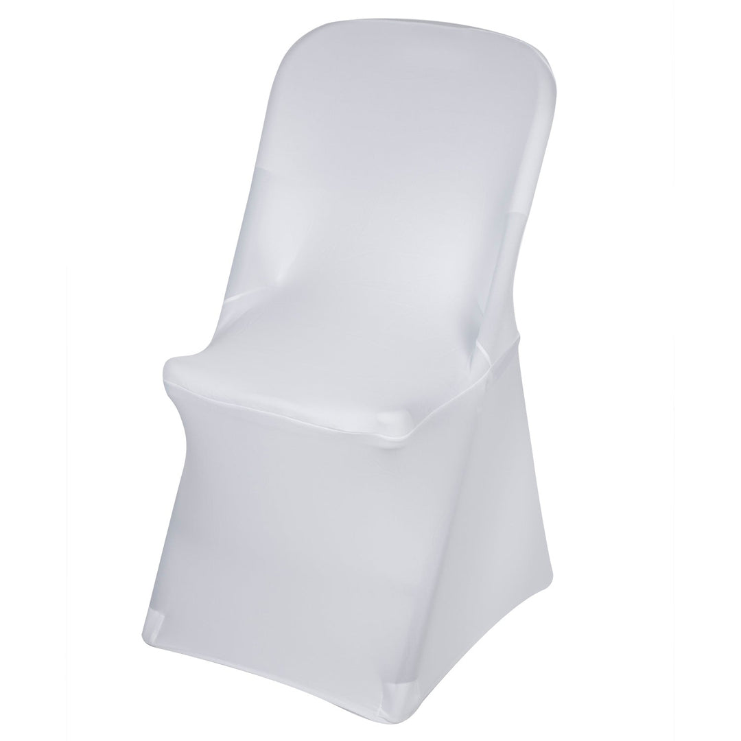 Hvid GreenBlue cateringstolebetræk, 88x50x45 cm, Spandex, GB374