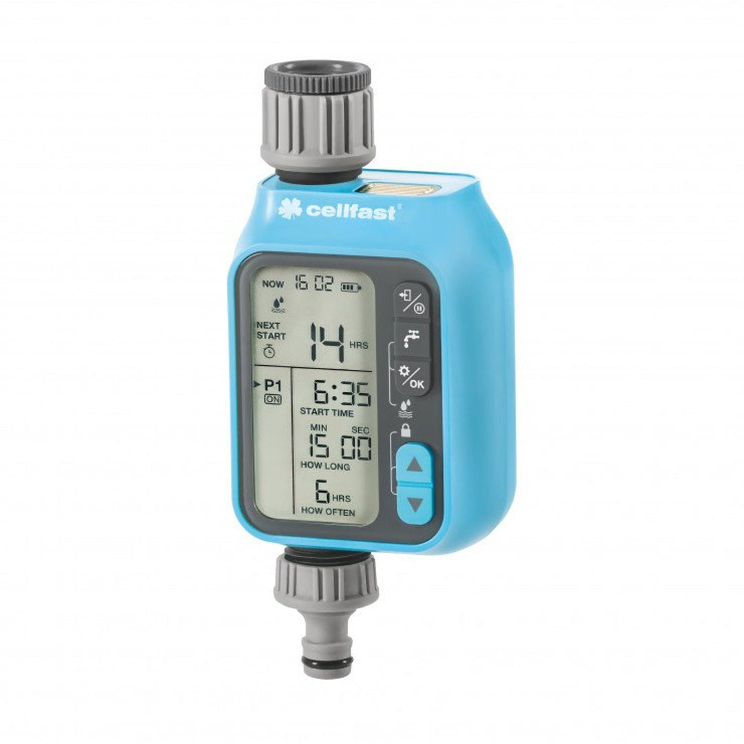 Chronos IDEAL Irrigation Computer Electronic Irrigation Controller Irrigation Timer for Garden Programmable Irrigation Control