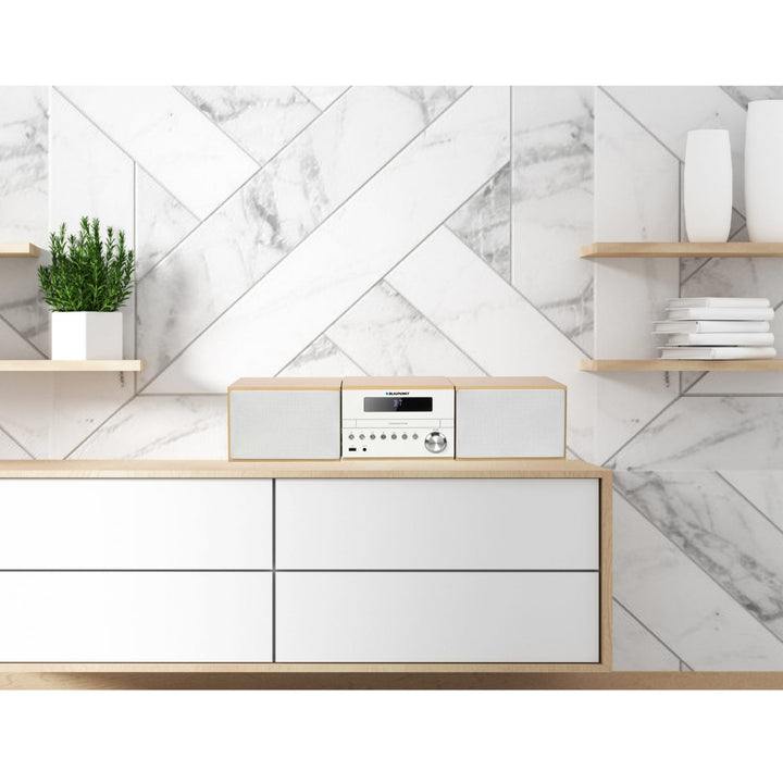 Blaupunkt MS45BT mikrotårn med Bluetooth og CD/USB-afspiller