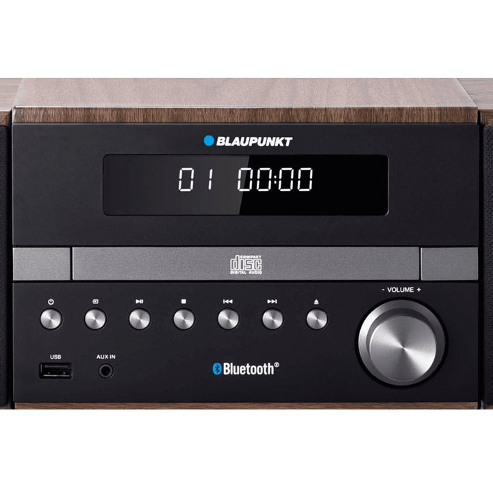 Mikroanlæg med Bluetooth, CD/USB-afspiller og FM-radio med RDS