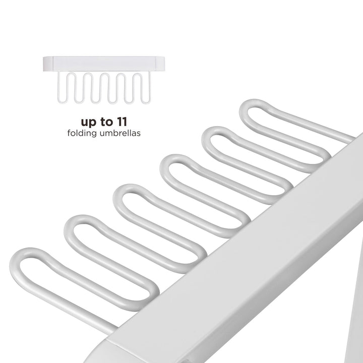 Kompakt paraplystativ fra Maclean, 332 x 340 x 610 mm, MC-472