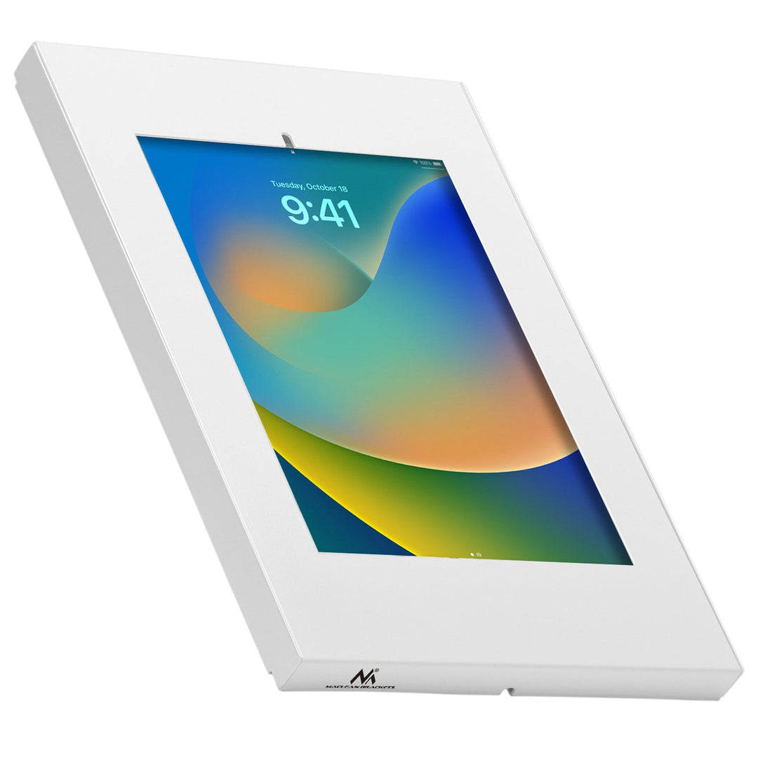 Maclean reklameholder til tablet, vægmonteret med lås, 9,7"-11", iPad/iPad Air/iPad Pro, Samsung Galaxy Tab A/Tab A7/Tab S6 Lite, MC-474W