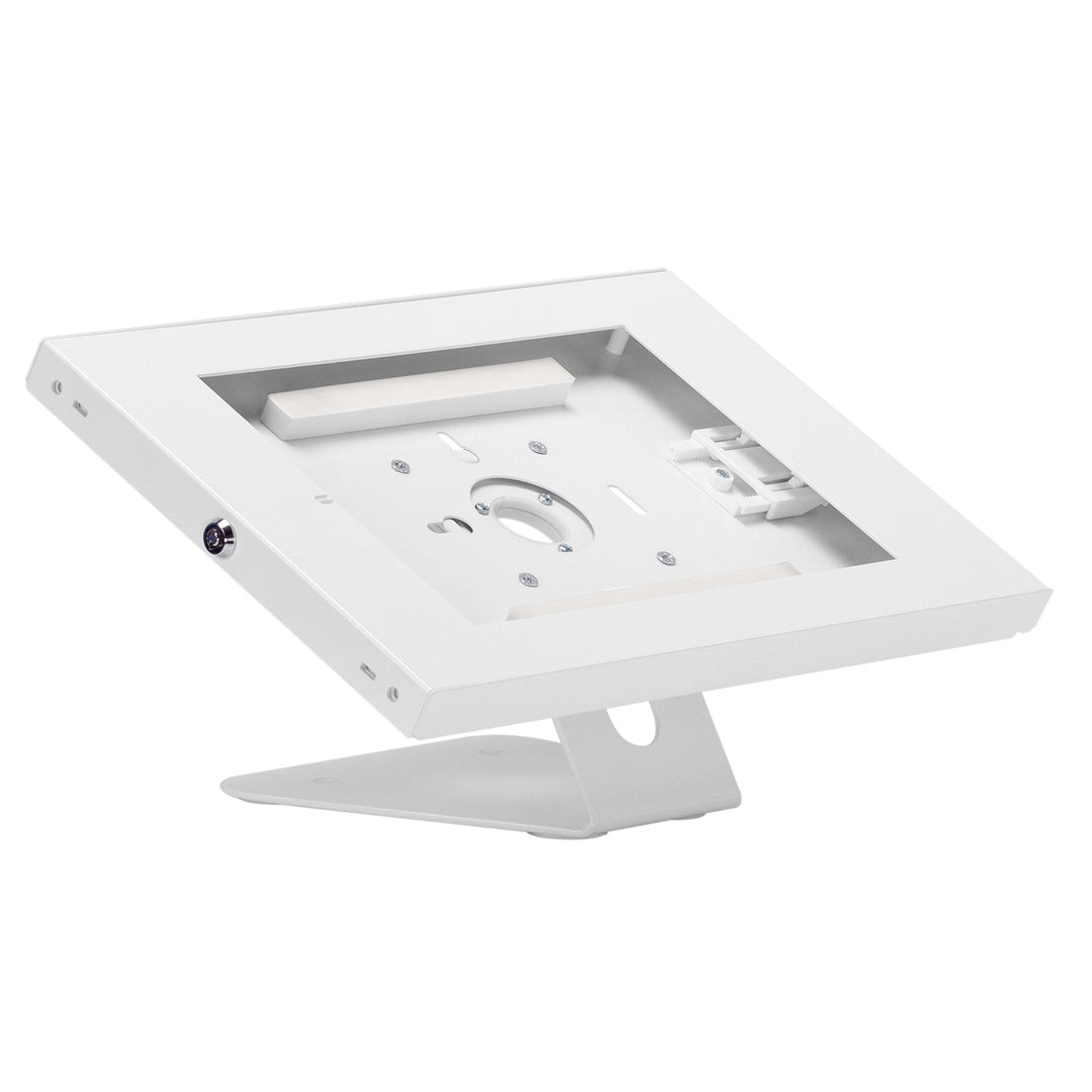 Maclean reklamestativ til tablet, væg-/bordmodel med lås, 9,7"-11", iPad/iPad Air/iPad Pro, Samsung Galaxy Tab A/Tab A7/Tab S6 Lite, MC-475W