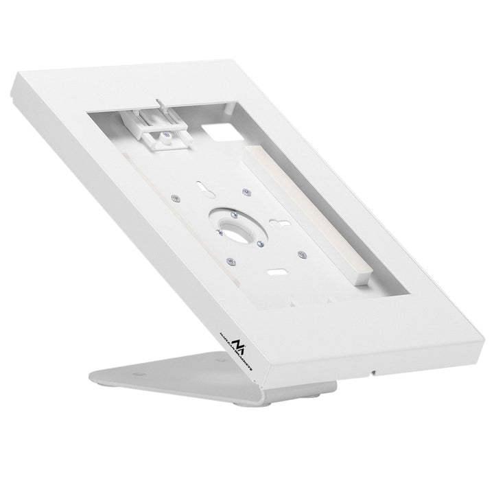 Maclean reklamestativ til tablet, væg-/bordmodel med lås, 9,7"-11", iPad/iPad Air/iPad Pro, Samsung Galaxy Tab A/Tab A7/Tab S6 Lite, MC-475W