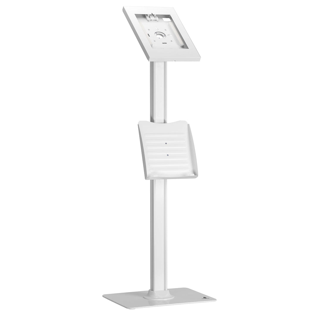 Stoajk reklamestativ til tablet Maclean, gulvmodel med lås, 9,7"-11", iPad/iPad Air/iPad Pro, Samsung Galaxy Tab A/Tab A7/Tab S6 Lite, MC-476W