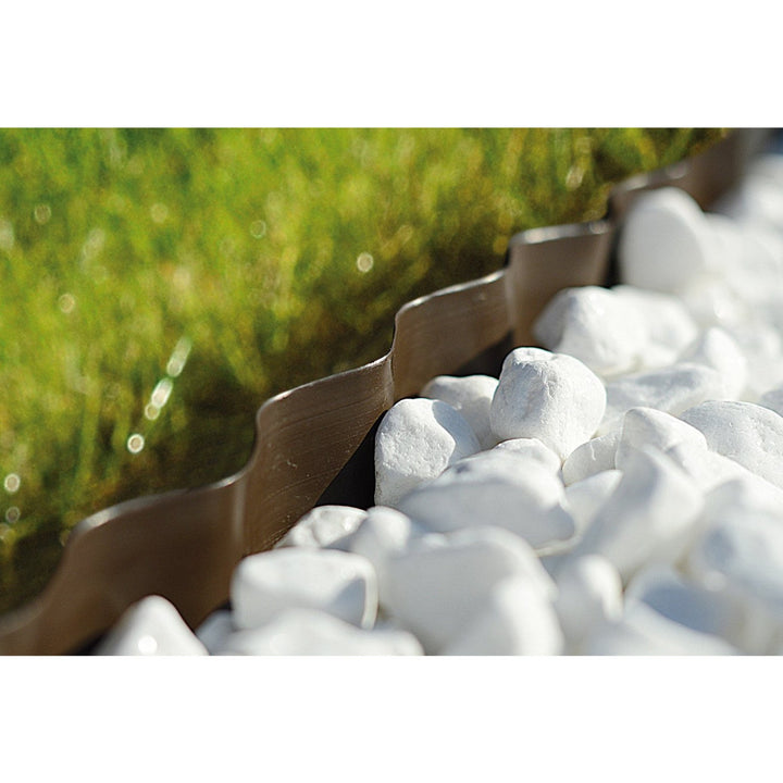 Havekant 25 cm x 9 m Cellfast – farve: brun