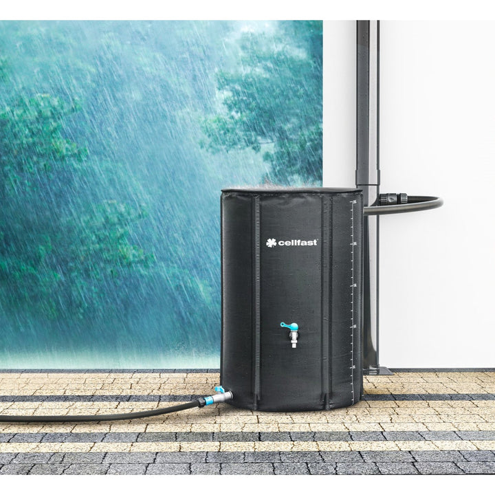 Foldbar regnvandsbeholder CELLFAST 52-550 med en kapacitet på 250 liter