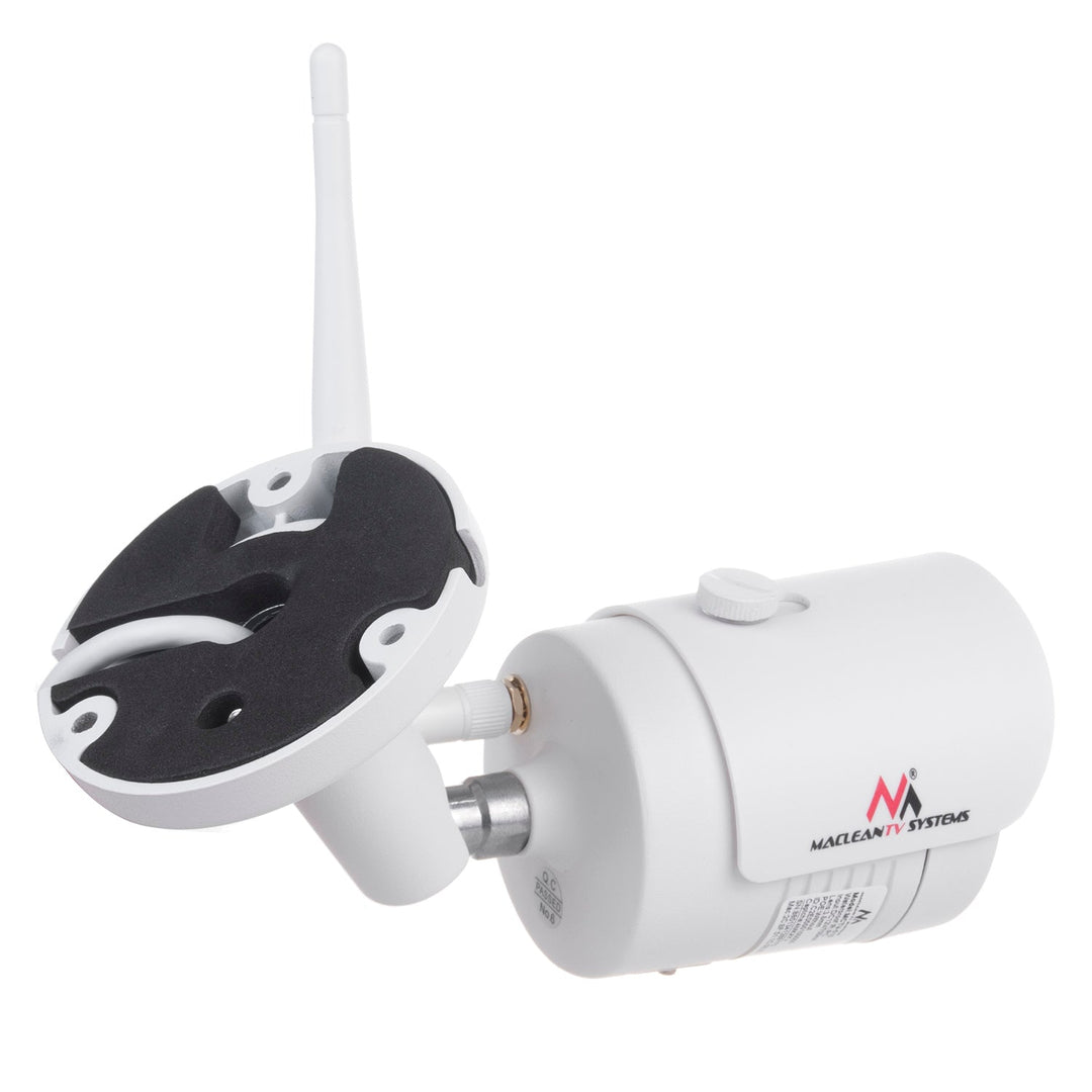 IP-netværkskamera IPC WiFi 5MPx udendørs Maclean, rørformet, CMOS 1/2,5", H.264/H.264+/H.265/H.265+/JPEG/AVI, Onvif, MCTV-516