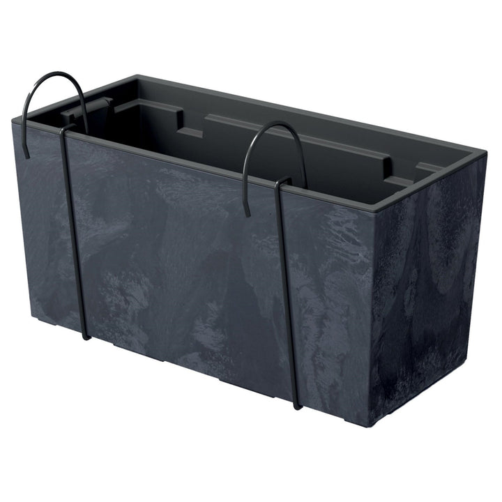 Kasse med kroge og indsats Urbi Case Beton Effect DUC400EW-S433 - farve antracit
