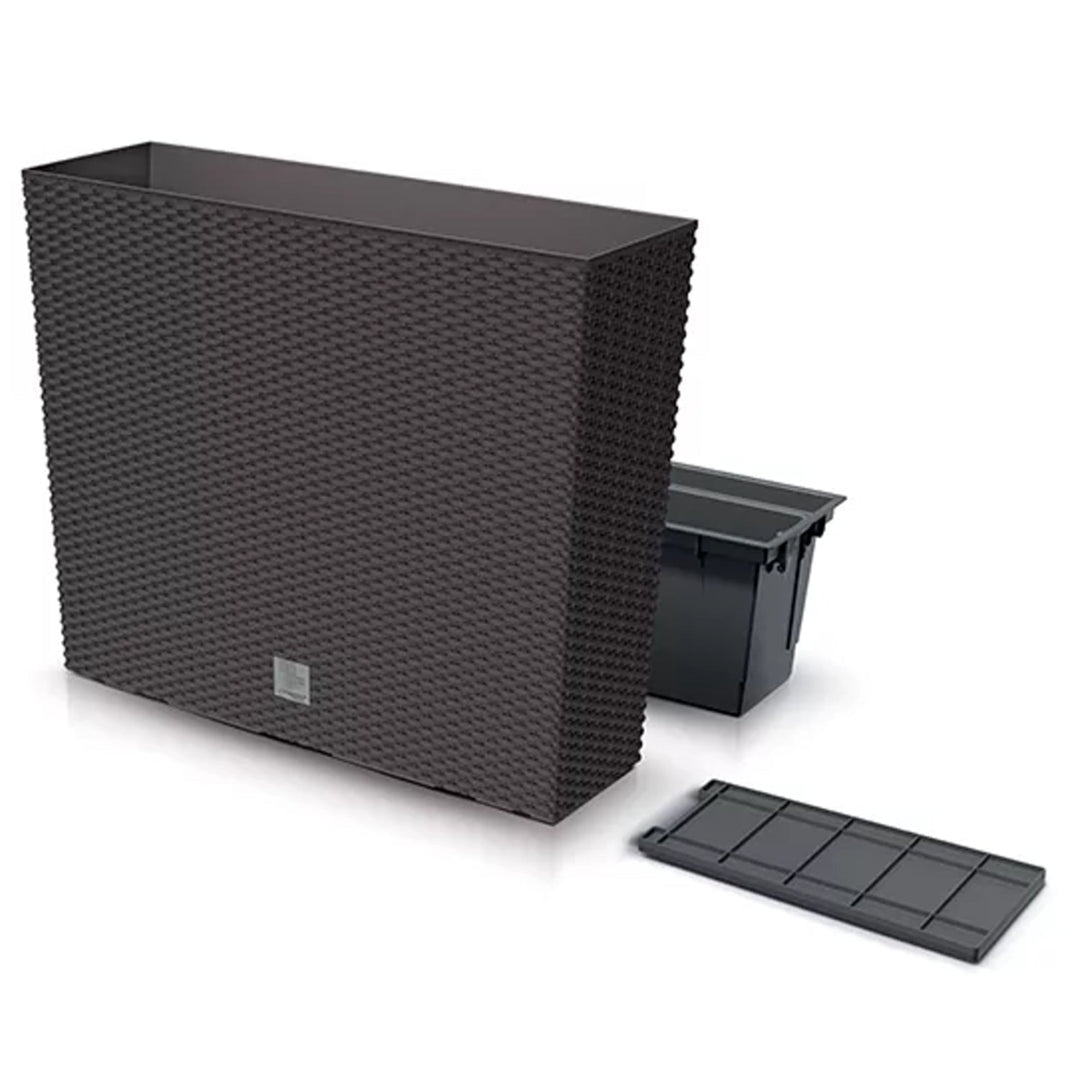 Kasse med indsats Prosperplast Rato Case T DRC600T-440U - farve umbra