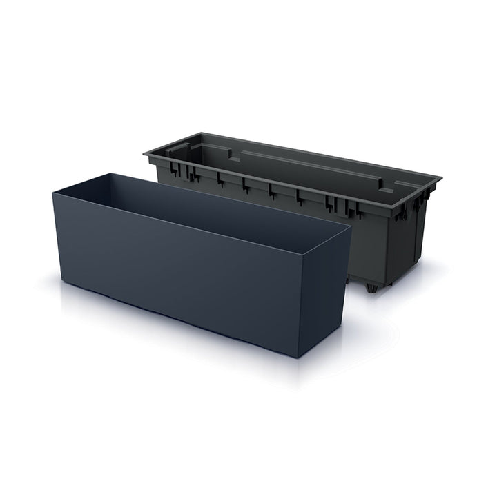 Kasse med indsats Prosperplast Urbi Case DUC600-S433 - farve antracit
