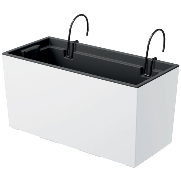 Kasse med kroge og indsats Prosperplast Urbi Case W DUC400W-S449 - mat hvid