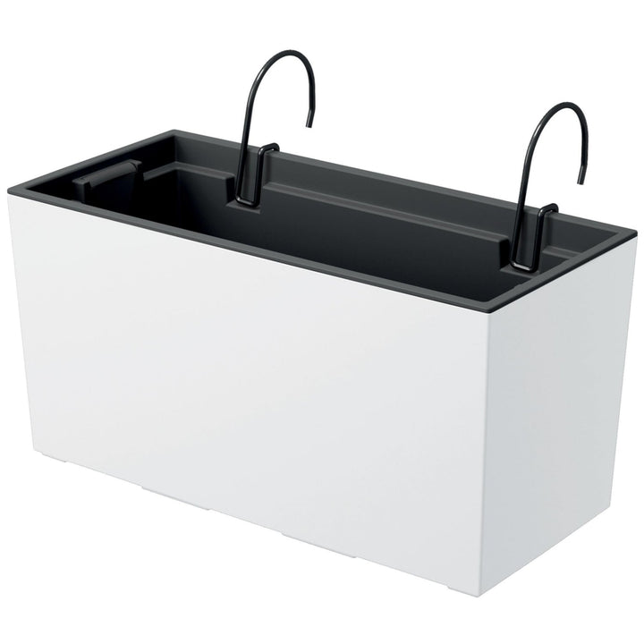 Kasse med kroge og indsats Prosperplast Urbi Case W DUC400W-S449 - mat hvid