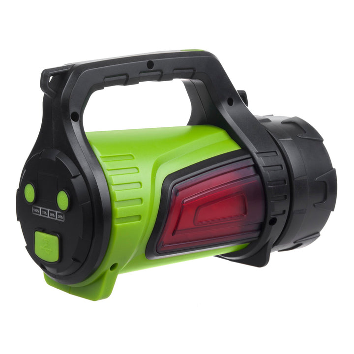 Maclean 3-i-1 LED-lommelygte, powerbank-funktion, 3 lysindstillinger, 5W XM-L-T6, kold hvid 6500K, 3,7V 3x18650, 4500mAh, MCE345