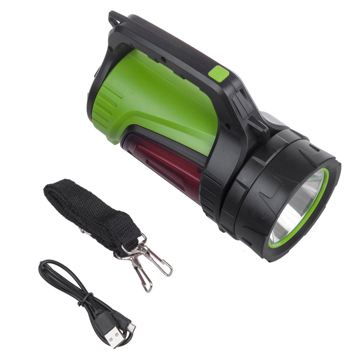 Maclean 3-i-1 LED-lommelygte, powerbank-funktion, 3 lysindstillinger, 5W XM-L-T6, kold hvid 6500K, 3,7V 3x18650, 4500mAh, MCE345