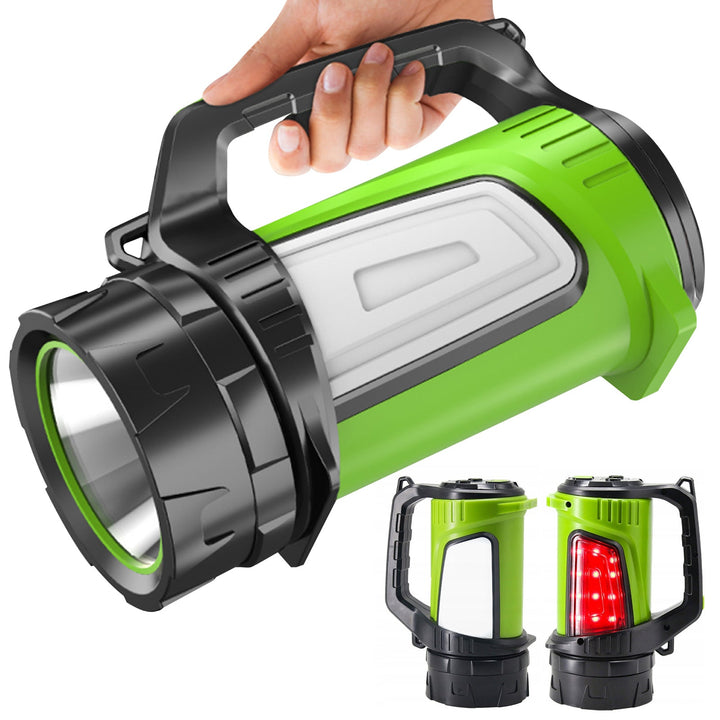 Maclean 3-i-1 LED-lommelygte, powerbank-funktion, 3 lysindstillinger, 5W XM-L-T6, kold hvid 6500K, 3,7V 3x18650, 4500mAh, MCE345